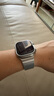 JINGZ适用苹果手表iwatch s10/s11表带纯钛金属ultra3/2钛合金apple watch磁吸9/8/7/6米兰尼斯夏季男女 新【钛金色】纯钛丨磁吸45/46/44/49mm 实拍图