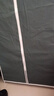 简易衣柜加粗加固组装衣服柜出租房布衣橱宿舍寝室收纳衣柜 8501银灰色【宽70cm】 实拍图