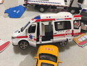卡威（KIV）120男孩救护车大号仿真警车玩具儿童车模型消防玩具车警察车 超大号-国际救护车中文版 实拍图