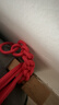 九千谷晾衣绳/打捞绳 编织尼龙绳晒衣服绳 户外强磁打捞绳 货物捆绑 称重结实拉力强 带单挂钩 红色 6mm*20米 实拍图