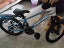 永久镁合金山地自行车20英寸24变速男女式青少年学生单车 王子蓝 实拍图