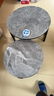 柏莱帝尼（Bolatine）实木茶几客厅岩板轻奢小户型可伸缩圆形茶几桌 黑架灰柜【80阿玛尼+60阿玛尼】 实拍图