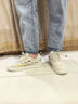 森馬男鞋2025秋季新款休闲百搭小白鞋子男士软底轻便厚底增高板鞋男款 米色 40 实拍图