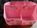 桌面可爱五格笔筒少女心ins高颜值宿舍杂物多功能卡通文具收纳盒 五格收纳盒1个装【颜色随机发】 实拍图