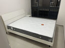 全友家居现代简约高箱储物收纳床主卧1.8米x2米双人大床家具政府补贴 【暖白色 | 高脚】床+65床垫+床头柜G*1 1.5x2米【爆款+性价比超高】 实拍图