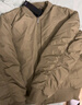 CHINISM CH赤尘基础款飞行员夹克外套男士秋冬加厚棉衣美式复古情侣棉服 苔藓绿 2XL 实拍图