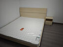 全友家居 双人大床家用高脚床板式床现代简约原木风主卧室床1.8x2米 实拍图