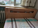 源氏木语全实木床北欧风小户型卧室家具橡木床现代简约主卧1.5m1.8m双人床 原木色高铺夜光床直靠【橡木】 1350mm*2000mm  框架结构 实拍图