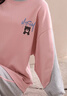 浪莎女士睡衣女100%纯棉春秋套头圆领慵懒休闲风可外穿冬天家居服套装 实拍图