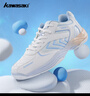 kawasaki川崎羽毛球鞋防滑耐磨男女同款运动训练鞋003 白蓝色  44  实拍图