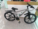凤凰上海凤凰山地车自行车男士女式学生成人变速宽胎越野公路赛单车 【铝架/全套竞速轴承】六刀消灰 24寸27速【建议身高138-168cm】 实拍图