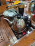 金灶（KAMJOVE）全智能自动上水电热水壶电茶壶全自动上水壶电茶炉烧水壶茶具茶台烧水壶全自动一体 K9 0.9L 不锈钢色 实拍图