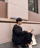 回力卫衣男春秋季刺绣百搭圆领长袖t恤男舒适简约打底套头衫男 1187 实拍图