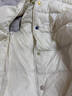 波司登（BOSIDENG）25新款轻薄羽绒服男女儿童5A抗菌90绒百搭休闲内搭短款经典马甲 奶酪米7798囤货拍大 150 /72 约 140-150cm 36kg 实拍图