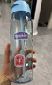 特百惠（Tupperware）乐动750ML男女士学生夏季大容量运动塑料水杯子带吸管双饮 晴天蓝 实拍图