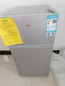 奥克斯（AUX）实标38升家用小型冰箱双门式冷冻冷藏两门母乳小冰箱寝室公寓宿舍用迷你节能电冰箱BCD-38K122L 银色 实拍图