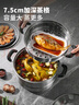 美厨（maxcook）不锈钢蒸锅 28cm二层蒸锅汤锅复底感温设计 燃气电磁炉通用MCZ903 实拍图