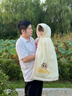 睡眠北鼻婴儿斗篷秋冬外出可伸手外套加厚冬季儿童披风宝宝防风抱被挡风衣 【带袖洞 可伸手】刺绣版-北鼻龙 实拍图