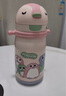 babycare儿童小企鹅保温杯婴幼儿宝宝吸管杯学饮杯外出水壶幼儿园儿童水杯 300mL-浅嗬绿 实拍图