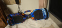酷乐星平衡车儿童电动双轮两轮新款成人智能3-12岁学生体感扭扭车平行车 7吋蓝凤发光轮+蓝牙+跑灯+杆 实拍图
