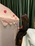 毛菇小象 MUSHROOM ELEPHANT儿童帐篷室内游戏屋 大号男女孩公主房城堡玩具生日节日礼物 梦幻独角兽（实木杆中号）适合1.2m以下 便携收纳款（不含垫）帐篷+线球灯+云朵+彩旗 实拍图
