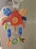 HAPPY MONKEY床铃婴儿玩具0-6-12个月宝宝推车床头风铃挂件可啃咬安抚玩偶礼物 螃蟹【风铃+摇铃+哔哔发声器】 实拍图