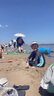 李宁（LI-NING）儿童泳衣连体长袖温泉保暖防晒男童冲浪服训练游泳装8793黑绿170 实拍图