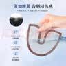 天空树无需发网假发女片头顶遮白发增发量自然蓬松高颅顶长发补发片 混丝款·透气卷发-八字款【摩卡棕】 55cm 实拍图