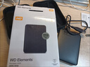 西部数据（WD）1TB 移动硬盘 USB3.0 SE系列 2.5英寸 机械硬盘 笔记本电脑外接 外置存储办公 大容量家庭存储 实拍图