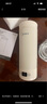 美的（Midea）电热水杯加热电热水壶保温烧水杯 350ml迷你便携式旅行出差 智能恒温 316L不锈钢无异味MK-DB35X22 实拍图