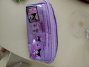 山禾新款库洛米笔袋小学生女生文具袋文具盒女孩高颜值笔袋铅笔盒学习用品女生文具袋美乐蒂小学生笔袋 【正版库洛米笔袋】 送库洛米挂件+课程表 实拍图