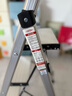 杜邦（DUPONT）铝合金梯子家用多功能登高梯加厚人字梯折叠梯扶梯楼梯爬步伸缩梯 钛银色三步铝梯 实拍图
