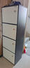 悦美妙 鞋柜门口窄立式家用小户型玄关简易柜子储物柜防尘鞋盒收纳鞋架 【八层】轻奢灰色42*30*118cm 实拍图