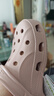 卡骆驰（CROCS）洞洞鞋贝雅男鞋女鞋轻便耐磨一脚蹬拖鞋休闲鞋|10126 矿石粉-6TY 36 /37(220mm) 实拍图