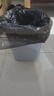 双艺家用垃圾桶卧室方形厨房卫生间客厅简约无盖压圈大号纸篓垃圾筒 灰白中号【8L】+100只垃圾袋 实拍图
