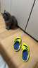 迪卡侬游泳男士运动包脚拖鞋男洞洞鞋NABD2030706亮黄色蓝底38-39码 实拍图