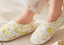 十月结晶月子鞋春夏薄款产后包跟软底孕妇鞋防滑室内坐月子 花野清风40-41 实拍图