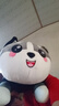 康润驿沣哈士奇公仔大毛绒玩具狗熊娃娃玩偶抱枕女生睡觉抱七夕情人节礼物 开心每一天 胖版全长1.2米（加20CM小哈） 实拍图