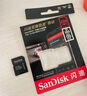 闪迪（SanDisk）128GB TF(MicroSD)内存卡 4K极速金卡A2 V30 U3行车记录仪 运动相机无人机 监控存储卡 读190MB/s 实拍图