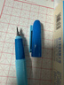 得力(deli)步乐EF明尖学生矫姿钢笔 儿童正姿启蒙练字套装 (1笔1晶蓝墨囊)SF789 EF尖(约0.38mm) 实拍图