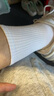莫代尔5双袜子男长筒新疆棉10A抗菌防臭吸汗夏季薄款白色学生中筒袜夏天 【长筒袜】白色 5双 均码 【60%新疆棉防臭】 实拍图