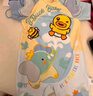 B.Duck小黄鸭儿童泳衣男女宝宝连体防晒耐氯1-3岁婴幼儿游泳衣【A类】 实拍图