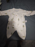 童泰婴儿连体衣新生儿衣服四季0-6月初生宝宝哈衣爬服纯棉内衣2件装 绿白小树（四季款） 59cm (建议1-3个月身高55-60cm) 实拍图
