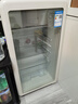 先科（SAST）冰吧冷藏柜 欧式恒温红酒柜酒店家用电冰箱迷你小型单门办公室电竞保鲜展示留样茶叶饮料药品柜 150升【一级能效+冷藏+微冷冻+灯】复古白 实拍图