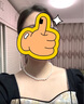 伊灿正圆施家仿珍珠项链女轻奢小众高级感锁骨链2025新款爆款气质颈链 正圆施家大珍珠项链10mm主图款 实拍图