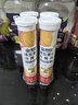 康恩贝维生素C泡腾片4支*20片固体饮料vc泡腾片(甜橙味2支+水蜜桃味2支) 实拍图