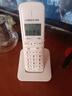 中诺无绳电话机座机单机中文菜单白屏背光可移动固话无线座机子母机固定电话W158白色办公家用老人 实拍图