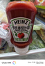 亨氏（Heinz）番茄酱 挤压瓶倒置装番茄沙司360g 家用意大利面披萨薯条蘸酱 实拍图