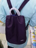 威栩生（VIZEUS）双肩包进口轻尼龙料背包运动休闲旅行包户外韩版男女通用手提包 紫色小款 实拍图