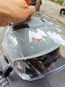 Andes HELMET3c认证电动摩托车头盔男四季女士夏季头盔安全帽四季通用夏天半盔 哑灰双镜款【升级3C中片】 均码 实拍图